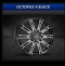 COM4WHEELS OCTOPUS-X BLACK